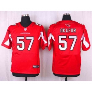 nike nfl jerseys arizona cardinals #57 okafor red[Elite]
