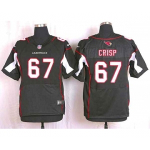 nike nfl jerseys arizona cardinals #67 crisp black[Elite]