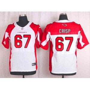 nike nfl jerseys arizona cardinals #67 crisp white[Elite]