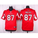nike nfl jerseys arizona cardinals #87 niklas red[Elite]