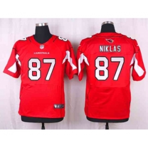 nike nfl jerseys arizona cardinals #87 niklas red[Elite]
