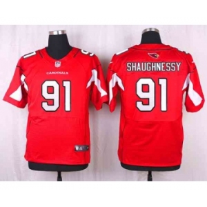 nike nfl jerseys arizona cardinals #91 shaughnessy red[Elite]