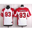 nike nfl jerseys arizona cardinals #93 campbell white[Elite]