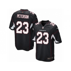 Men Nike Arizona Cardinals #23 Adrian Peterson Game Black Alternate NFL Jersey