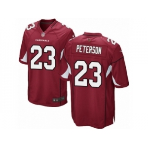 Men Nike Arizona Cardinals #23 Adrian Peterson Game Red Team Color NFL Jersey