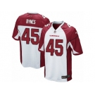 Men Nike Arizona Cardinals #45 Josh Bynes Game White NFL Jersey