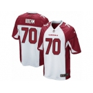 Men Nike Arizona Cardinals #70 Evan Boehm Game White NFL Jersey