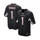 Men's Arizona Cardinals #1 Kyler Murray Game Black Alternate Football Jersey