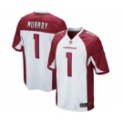 Men's Arizona Cardinals #1 Kyler Murray Game White Football Jersey