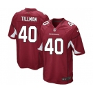 Men's Arizona Cardinals #40 Pat Tillman Game Red Team Color Football Jersey