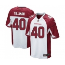 Men's Arizona Cardinals #40 Pat Tillman Game White Football Jersey