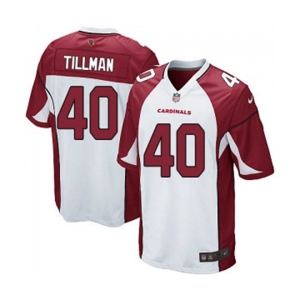 Men's Arizona Cardinals #40 Pat Tillman Game White Football Jersey