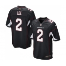 Men's Nike Arizona Cardinals #2 Andy Lee Game Black Alternate NFL Jersey