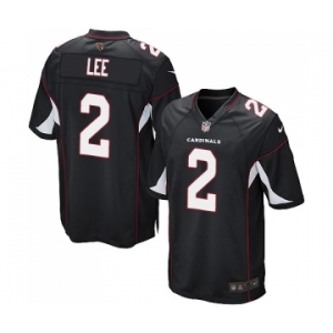 Men's Nike Arizona Cardinals #2 Andy Lee Game Black Alternate NFL Jersey