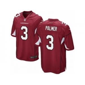 Men's Nike Arizona Cardinals #3 Carson Palmer Game Red Team Color NFL Jersey