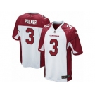 Men's Nike Arizona Cardinals #3 Carson Palmer Game White NFL Jersey