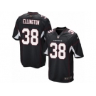 Men's Nike Arizona Cardinals #38 Andre Ellington Game Black Alternate NFL Jersey