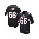 Men's Nike Arizona Cardinals #66 Alameda Ta'amu Game Black Alternate NFL Jersey