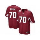 Men's Nike Arizona Cardinals #70 Bobby Massie Game Red Team Color NFL Jersey