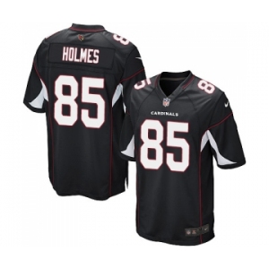 Men's Nike Arizona Cardinals #85 Gabe Holmes Game Black Alternate NFL Jersey