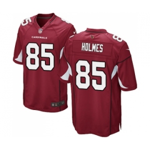 Men's Nike Arizona Cardinals #85 Gabe Holmes Game Red Team Color NFL Jersey