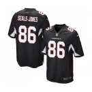 Men's Nike Arizona Cardinals #86 Ricky Seals-Jones Game Black Alternate NFL Jersey