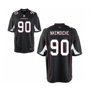 Men's Nike Arizona Cardinals #90 Robert Nkemdiche Game Black Alternate NFL Jersey