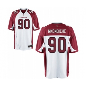 Men's Nike Arizona Cardinals #90 Robert Nkemdiche Game White NFL Jersey