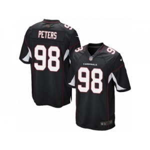 Men's Nike Arizona Cardinals #98 Corey Peters Game Black Alternate NFL Jersey