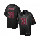 nike nfl jerseys arizona cardinals #31 johnson black reverse fashion[game][johnson]