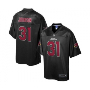 nike nfl jerseys arizona cardinals #31 johnson black reverse fashion[game][johnson]