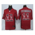 2015 new nike arizona cardinals #11 fitzgerald red strobe jerseys[limited]