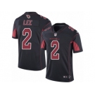 Men Nike Arizona Cardinals #2 Andy Lee Limited Black Rush Vapor Untouchable NFL Jersey