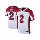 Men Nike Arizona Cardinals #2 Andy Lee White Vapor Untouchable Limited Player NFL Jersey