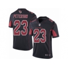 Men Nike Arizona Cardinals #23 Adrian Peterson Limited Black Rush Vapor Untouchable NFL Jersey