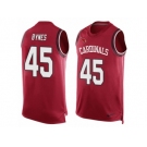 Men Nike Arizona Cardinals #45 Josh Bynes Limited Red Player Name & Number Tank Top NFL Jersey