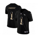 Men's Arizona Cardinals #1 Kyler Murray Limited Black Statue of Liberty Football Jersey