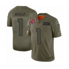 Men's Arizona Cardinals #1 Kyler Murray Limited Camo 2019 Salute to Service Football Jersey