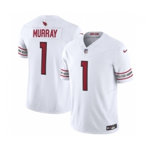 Men's Arizona Cardinals #1 Kyler Murray White Vapor Untouchable F.U.S.E. Limited Stitched Football Jersey