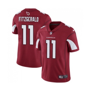 Men's Arizona Cardinals #11 Larry Fitzgerald Red Team Color Vapor Untouchable Limited Player Football Jersey