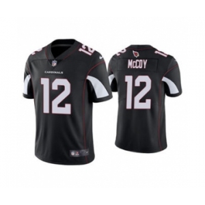 Men's Arizona Cardinals #12 Colt McCoy Black Vapor Untouchable Limited Stitched Football Jersey