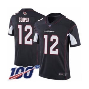 Men's Arizona Cardinals #12 Pharoh Cooper Black Alternate Vapor Untouchable Limited Player 100th Season Football Jersey