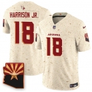 Men's Arizona Cardinals #18 Marvin Harrison Jr. 2025 F.U.S.E. “Rivalries” Vapor Untouchable Limited Football Stitched Jersey