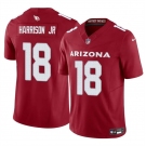 Men's Arizona Cardinals #18 Marvin Harrison Jr Red 2024 Draft F.U.S.E. Vapor Untouchable Limited Football Stitched Jersey