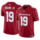 Men's Arizona Cardinals #19 Anthony Brown JR Red 2024 F.U.S.E. Vapor Untouchable Limited Stitched