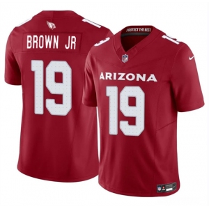 Men's Arizona Cardinals #19 Anthony Brown JR Red 2024 F.U.S.E. Vapor Untouchable Limited Stitched