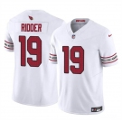 Men's Arizona Cardinals #19 Desmond Ridder White 2023 F.U.S.E. Vapor Untouchable Limited Football Stitched Jersey