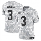 Men's Arizona Cardinals #3 Budda Baker 2024 F.U.S.E. Arctic Camo Salute to Service Limited Football Stitched Jersey