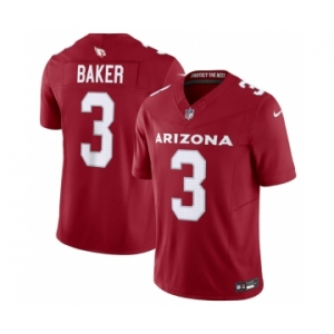 Men's Arizona Cardinals #3 Budda Baker Red Vapor Untouchable F.U.S.E. Limited Stitched Football Jersey