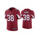 Men's Arizona Cardinals #38 James Wiggins Red Vapor Untouchable Limited Stitched Football Jersey